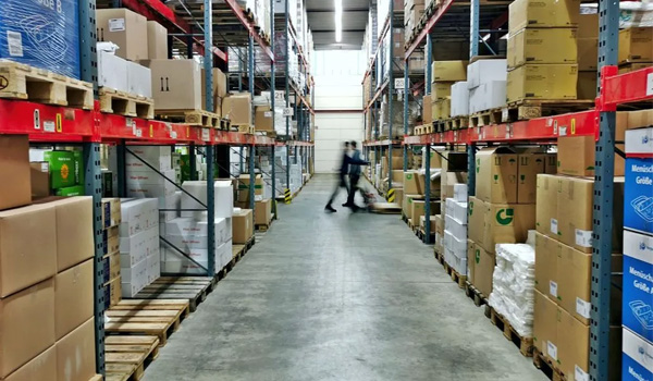 Eine sehr hohe Warenverfügbarkeit